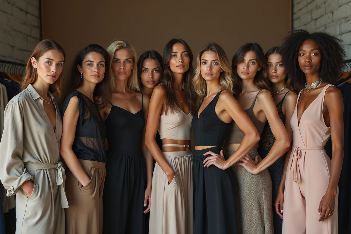 Mannequins célèbres mesurant 1m70 : un aperçu des profils atypiques