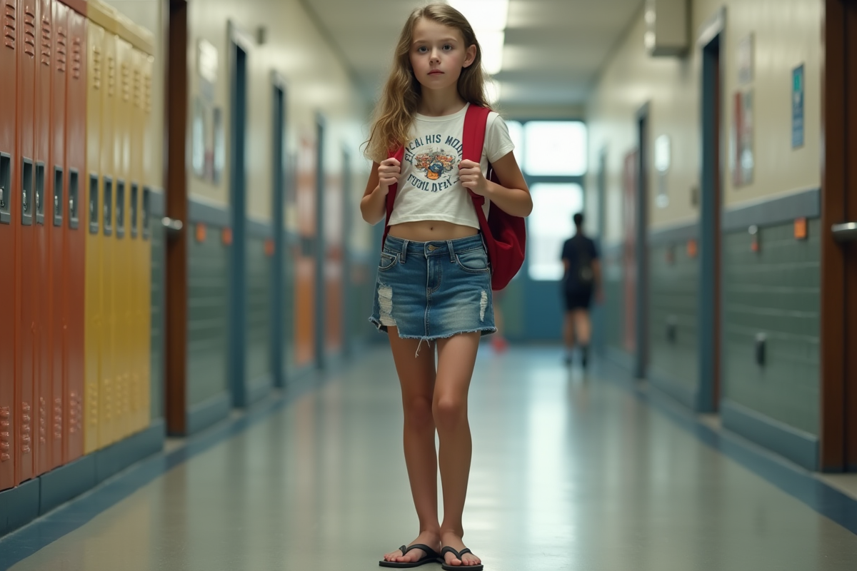 Vêtements inappropriés pour l’école : sélection à éviter